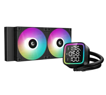 DEEPCOOL AIO Liquid Cooler LD240 DIGITAL A-RGB (LED Digital Display)