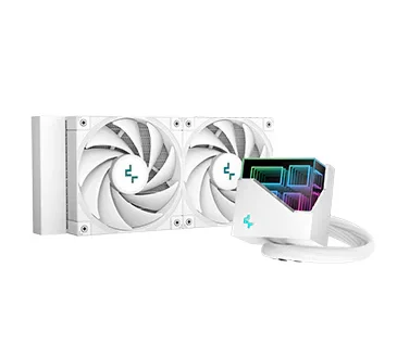 DEEPCOOL AIO Liquid Cooler LT520 White